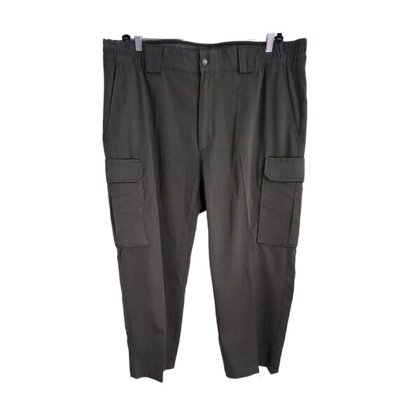 5.11 Tactical Other - 5 11 Tactical Series Mens Gray Twill Cargo Pants High Rise Flat Front‎ Size 44